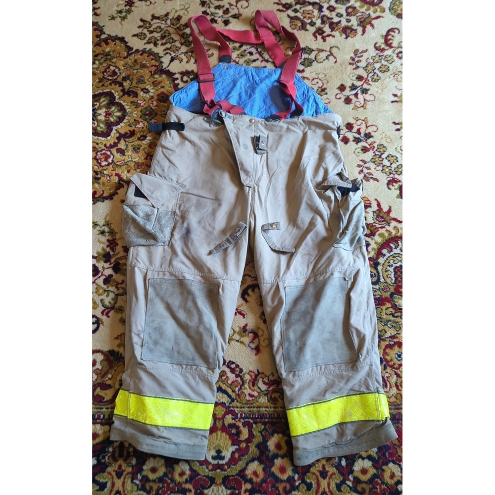 Retired Firefighter Gear Turnout Pants FIRE USED Size 48 X 28  - See Pics